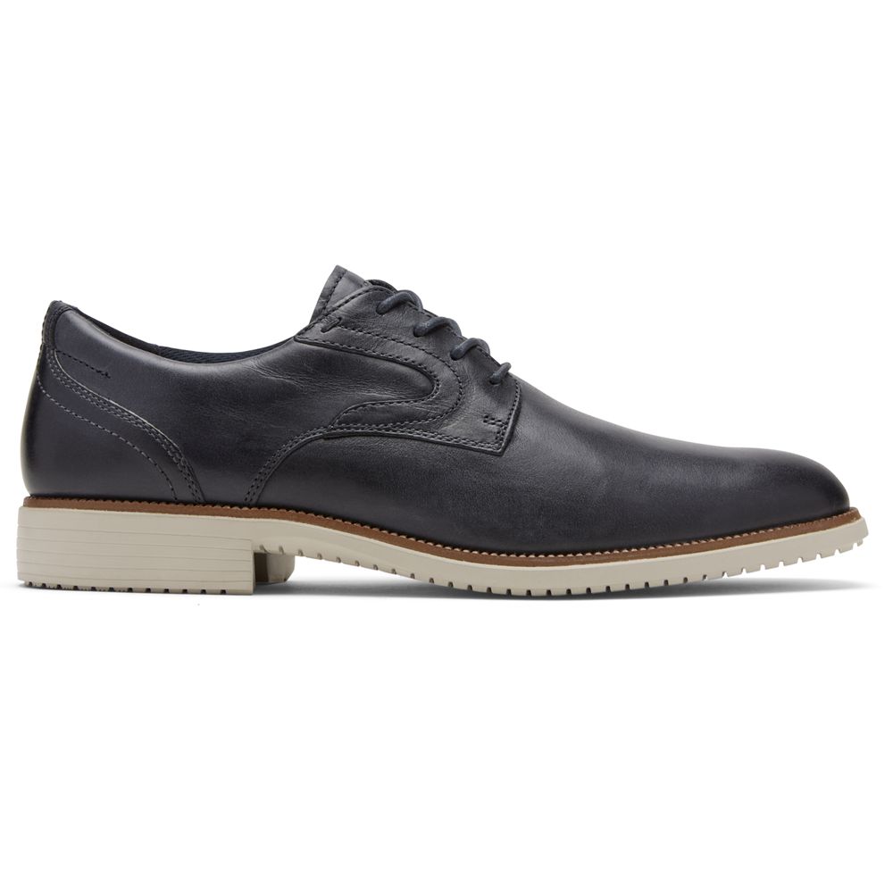 Sapatos Oxford Homem Rockport Total Motion Dressport Plain Toe Azuis,Portugal ILYNG-3498